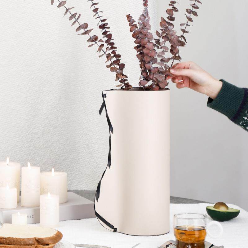 梵茜简约现代纯色皮革编织花瓶客厅插花创意皮质水培水养花瓶摆件,农用物资,其他肥料,淘宝优惠券,粉丝福利购,淘宝优惠卷