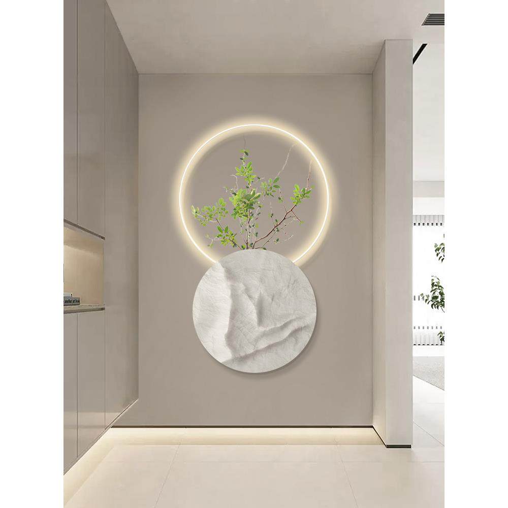 玄关装饰画led壁灯奶油风走廊过道挂画小清新绿植现代简约氛围画,纺织面料/辅料/配套,纺织机械配件,淘宝优惠券,粉丝福利购,淘宝优惠卷