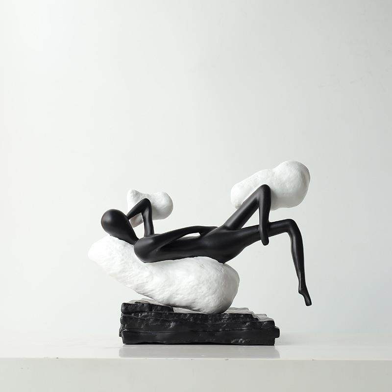 现代轻奢抽象人物艺术体操摆件样板间家居售楼处玄关雕塑软装饰品,农用物资,其他肥料,淘宝优惠券,粉丝福利购,淘宝优惠卷