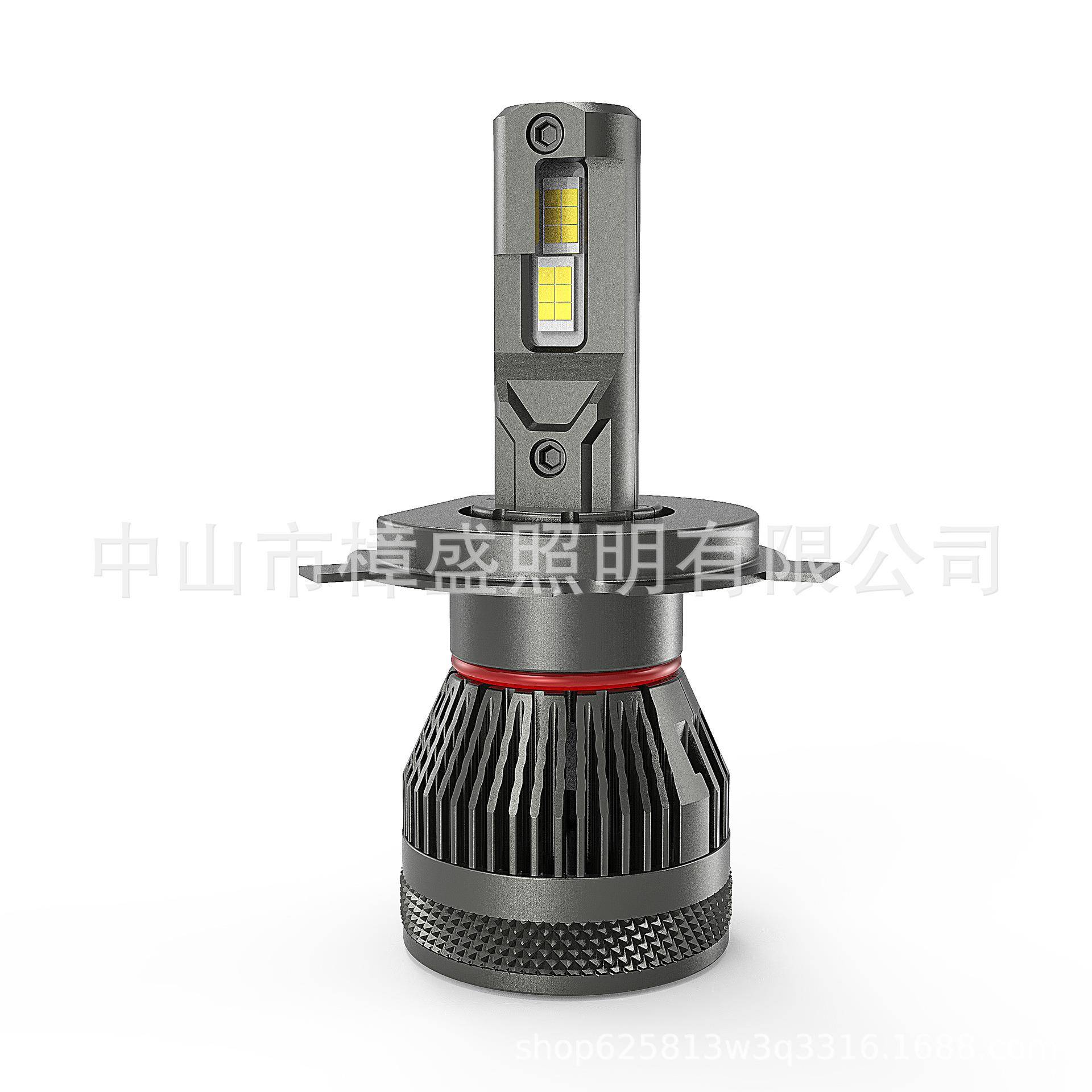 汽车LED大灯货车H7H1远近光H4高亮9005雾灯H3透镜9012聚光H11/H8