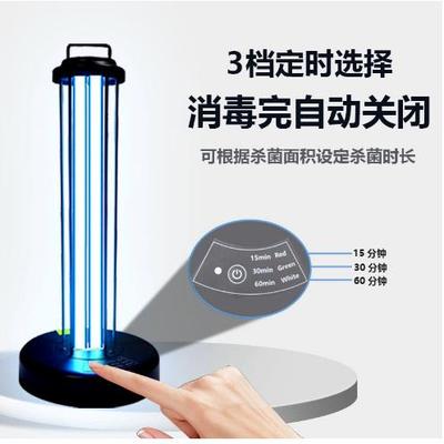 紫外线消毒灯便携式家用除螨灭菌台灯幼儿园UV杀菌灯38W60W100W