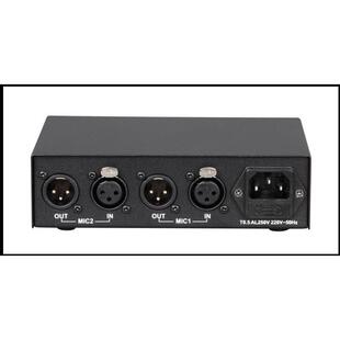 2路48v幻像电源双路幻象电源电容麦克风电容话筒幻象供电器