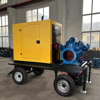 柴油泵车1000立方防汛抗涝排污泵车无堵塞移动防汛泵抢险排涝泵