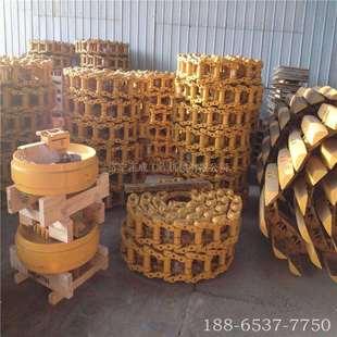 山推底盘件SD13/SD16/SD22/SD32链条履带支重轮拖轮驱动齿