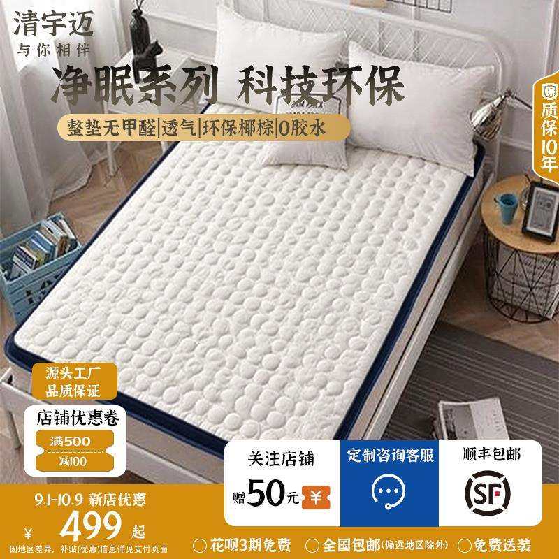 棕床垫软硬两用家用护脊床垫学生宿舍租房公寓单双人床垫,玩具/童车/益智/积木/模型,毛绒/玩偶/公仔/布艺类玩具,淘宝优惠券,粉丝福利购,淘宝优惠卷