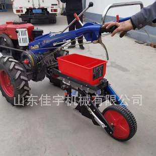 手扶车带玉米精播机多功能施肥播种一体机小麦条播机
