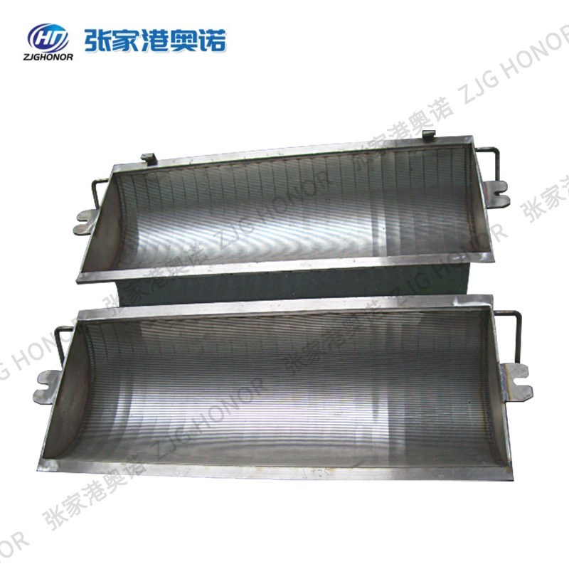 不锈钢304/316L条缝筛网 楔形滤管弧形压力曲筛筛面