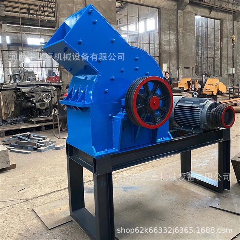 六盘水移动锤式破碎机黔西南建筑垃圾矿石青石制砂机毕节小锤破机