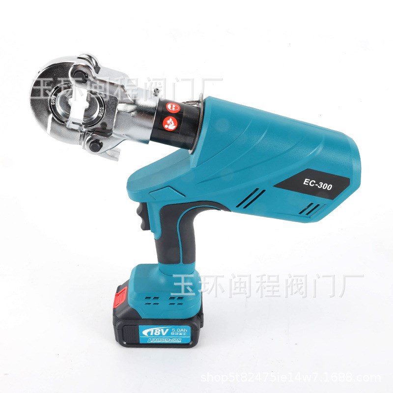 快速压接铜铝端子五金工具液压工具液压钳EC-300便携式电动工具箱