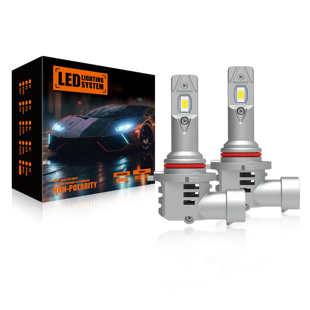 新品V21系列汽车大灯LED90059006LED雾灯H8H11LED直插款车灯
