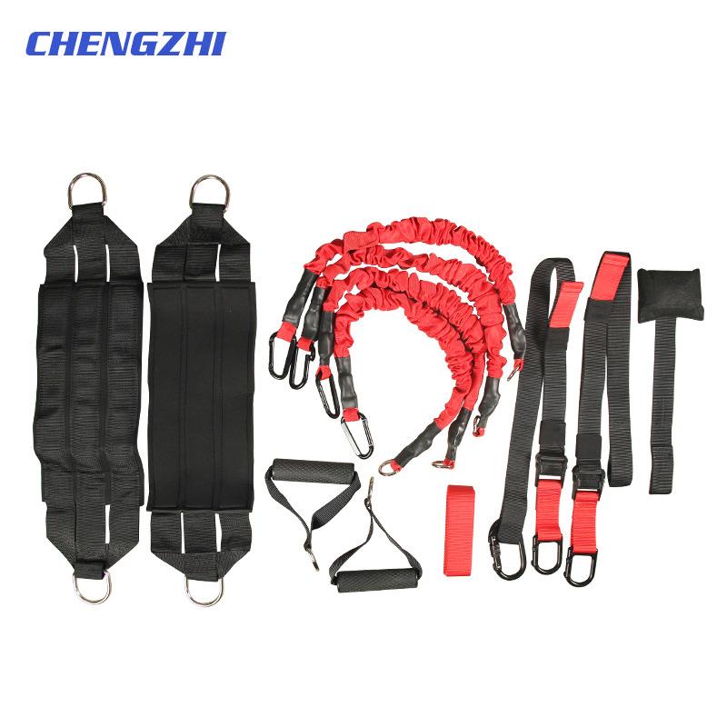 4dpro空中活力带蹦极绳空中瑜伽弹力带瑜伽健身活力带