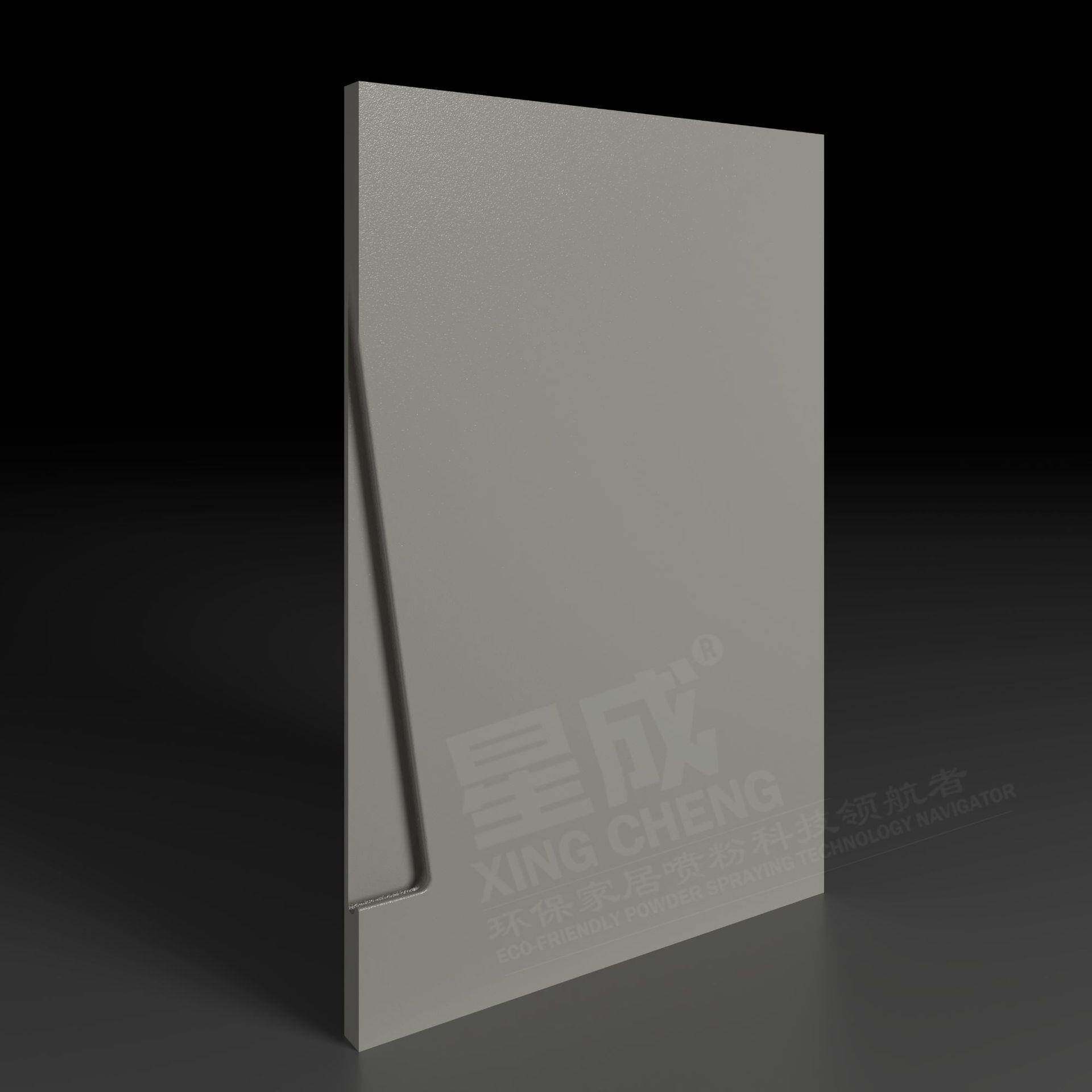 现代简约静电喷粉E0级环保柜门一门到顶免拉手卧室衣柜门