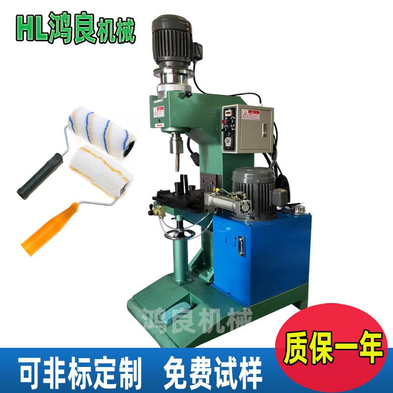 油漆刷杆旋铆机滚筒刷液压旋铆机手柄油漆刷铆接设备压铆机器