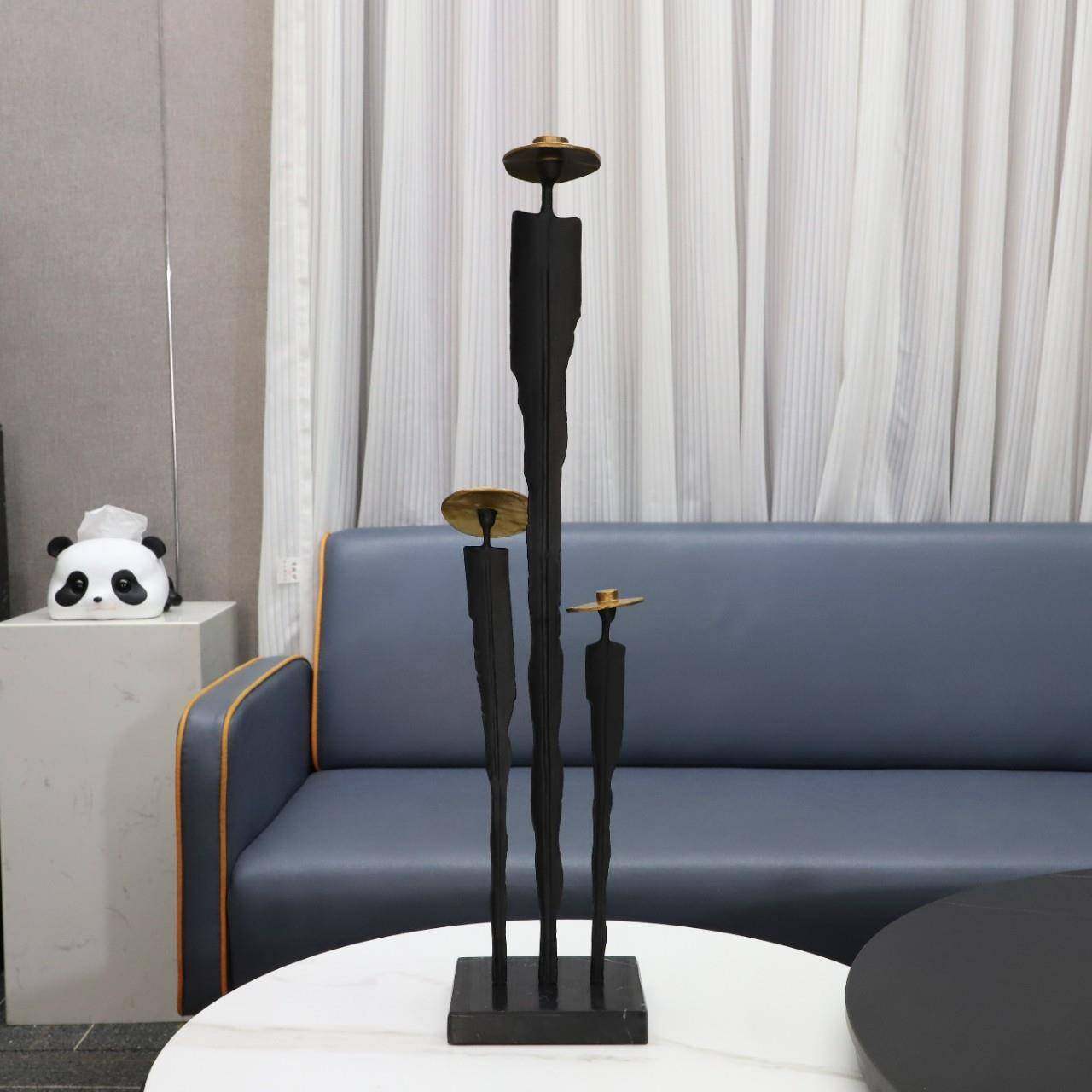 北欧创意简约金属三隐士人物雕塑摆件样板房卧室书房玄关家居饰品,收纳整理,烫衣板及配件,淘宝优惠券,粉丝福利购,淘宝优惠卷