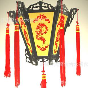 20140202黄穗大草花龙片壁灯