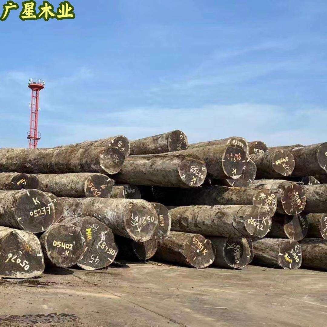 菠萝格防腐木 防水木材实木大板方料庭院木材户外地板木头