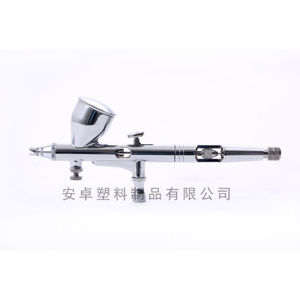 供应HD-180喷笔0.2mm口径9cc料壶双动外调笔身镂空 美术模型喷笔