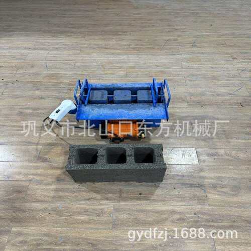 出口促销电动压砖模具 家用空心砖电动制砖模具 便携电动手工模具