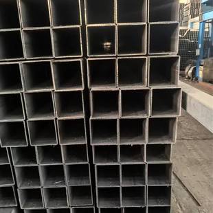 厂家现货Q235B薄黑方管高精度拔镀可壁切割方矩36管热镀锌钢冷锌