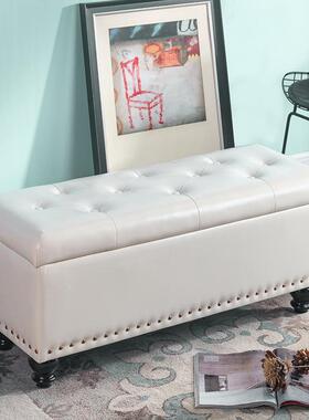 轻高66581级感换鞋凳长家用收纳凳款服装店鞋店穿凳简奢约床鞋尾