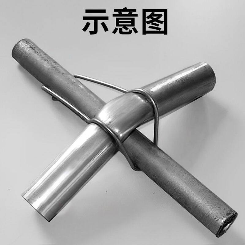 温室大棚压顶簧钢管配件热镀锌卡扣压顶钢丝加粗弹簧