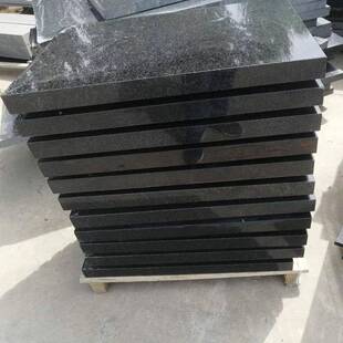 805蒙古中黑花岗岩磨光面西国黑石镇材山黑丰黑大理石压顶水景