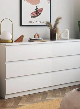 斗柜家用14272实木卧室收抽屉柜视多层储物客厅电柜五柜斗柜简纳