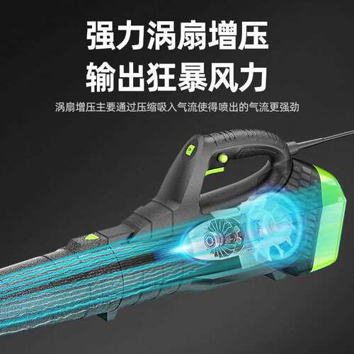 暴风枪除尘吹风机工业用大功率高压鼓风机吹灰机220v强力吹气尘枪