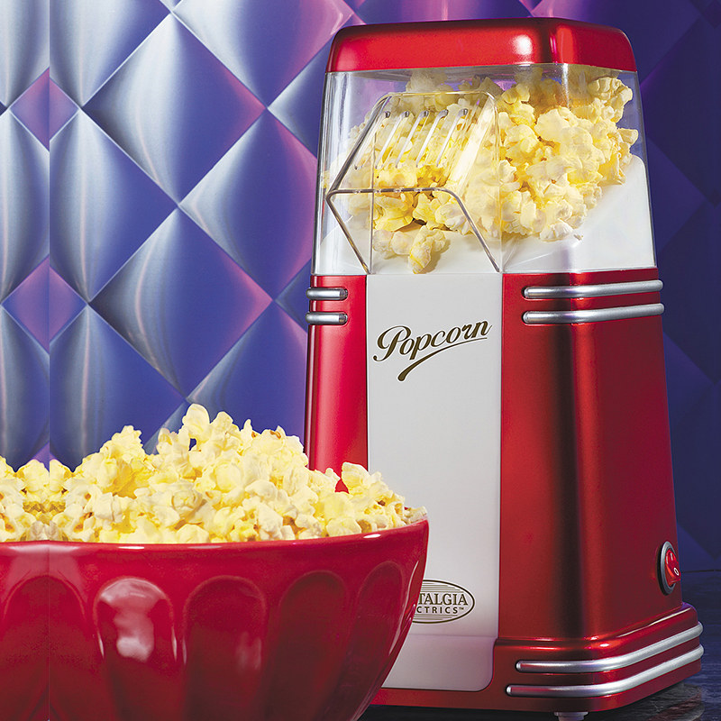 新型儿童爆d米花机家用小型迷你膨化机全自动玉米花机器爆谷机神