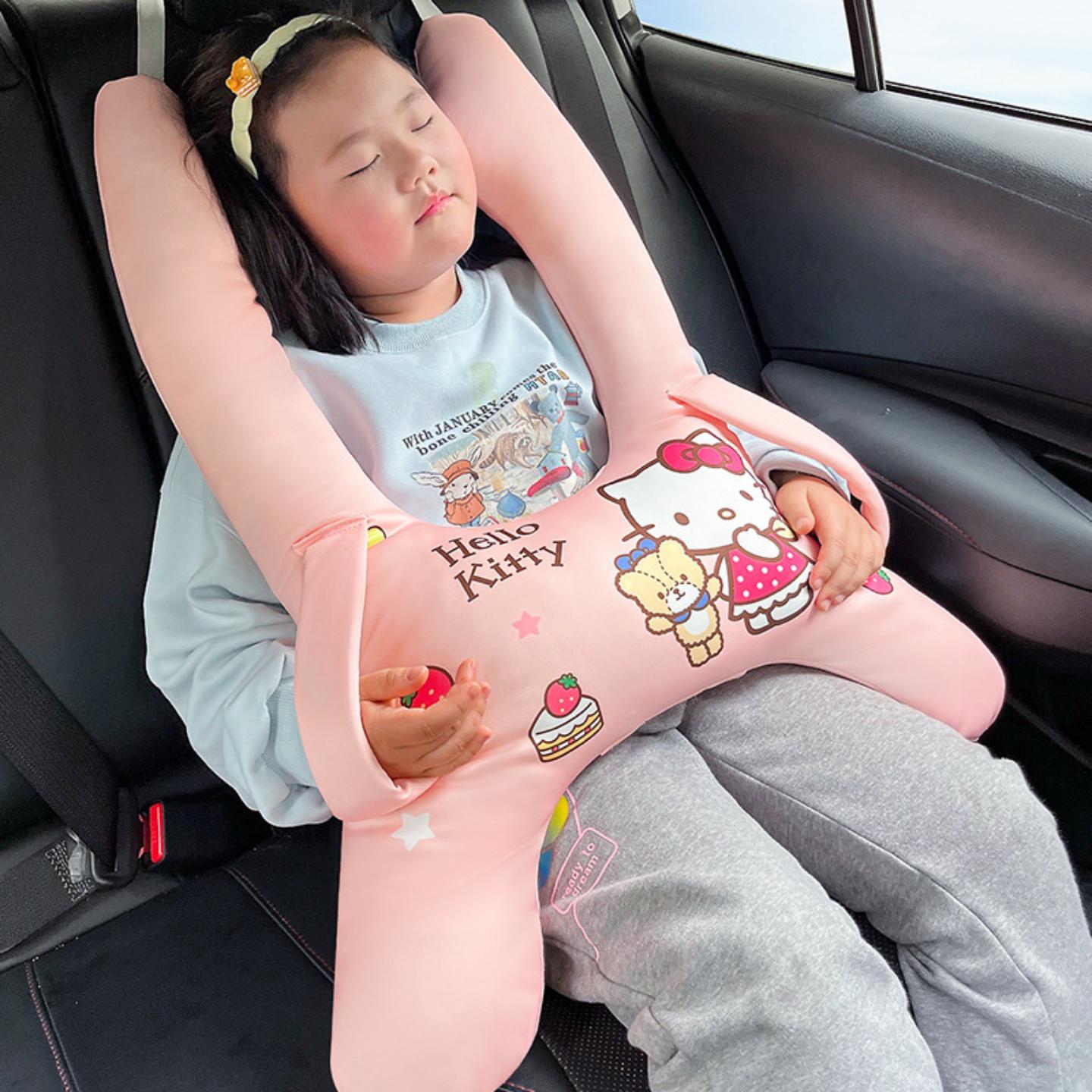 儿童车载护肩睡枕可爱防勒脖