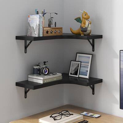 转角装置物架厅墙上壁挂隔JH0807客板挂墙拐角书墙架卧室角饰木板