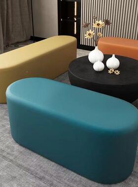 换凳家门口长TUQ凳尾卧室床凳沙发凳凳长条幼儿园组合圆鞋服装店