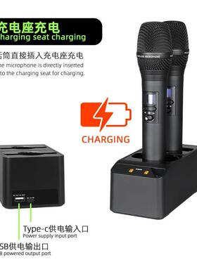 无声工厂朗真电分集一拖二专业线麦克风演J169出直播会议话筒充款