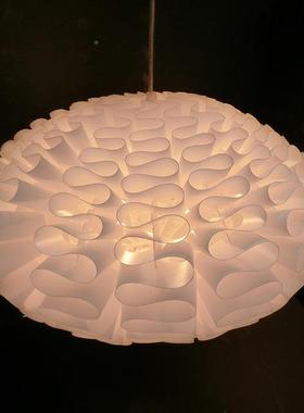 吊灯pp灯罩罩组灯加白色XHZ装千层吊灯工灯罩PP塑料灯罩透光