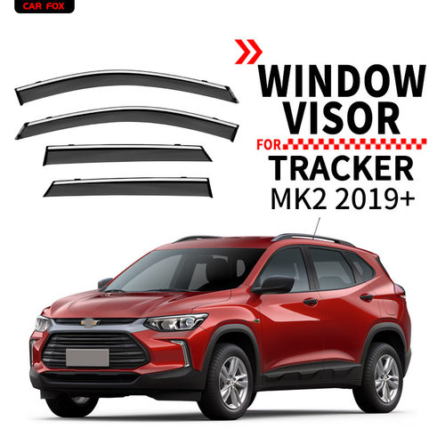 适用于雪佛兰Tracker晴雨挡雨遮阳板导流板Tracke Window visor