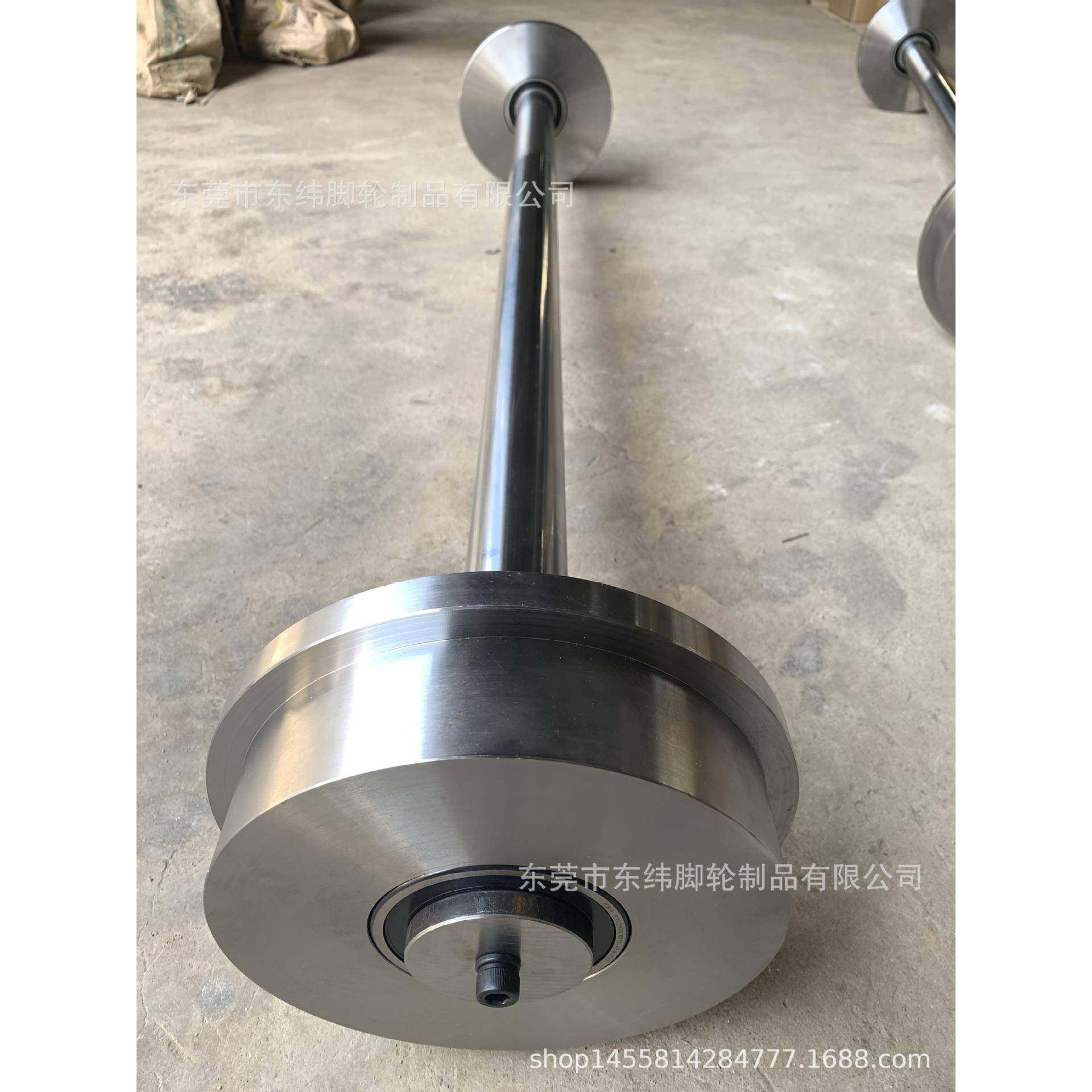 生产角铁角钢V型轮H型工字钢槽轮单边/双边轻轨轨道轮重型轨道轮