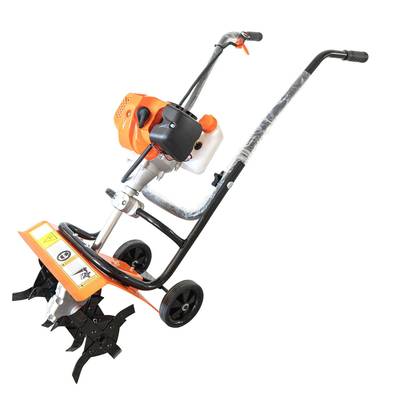 农用耕地翻土机小型微耕机耕田多功能翻地机迷你汽油旋耕机