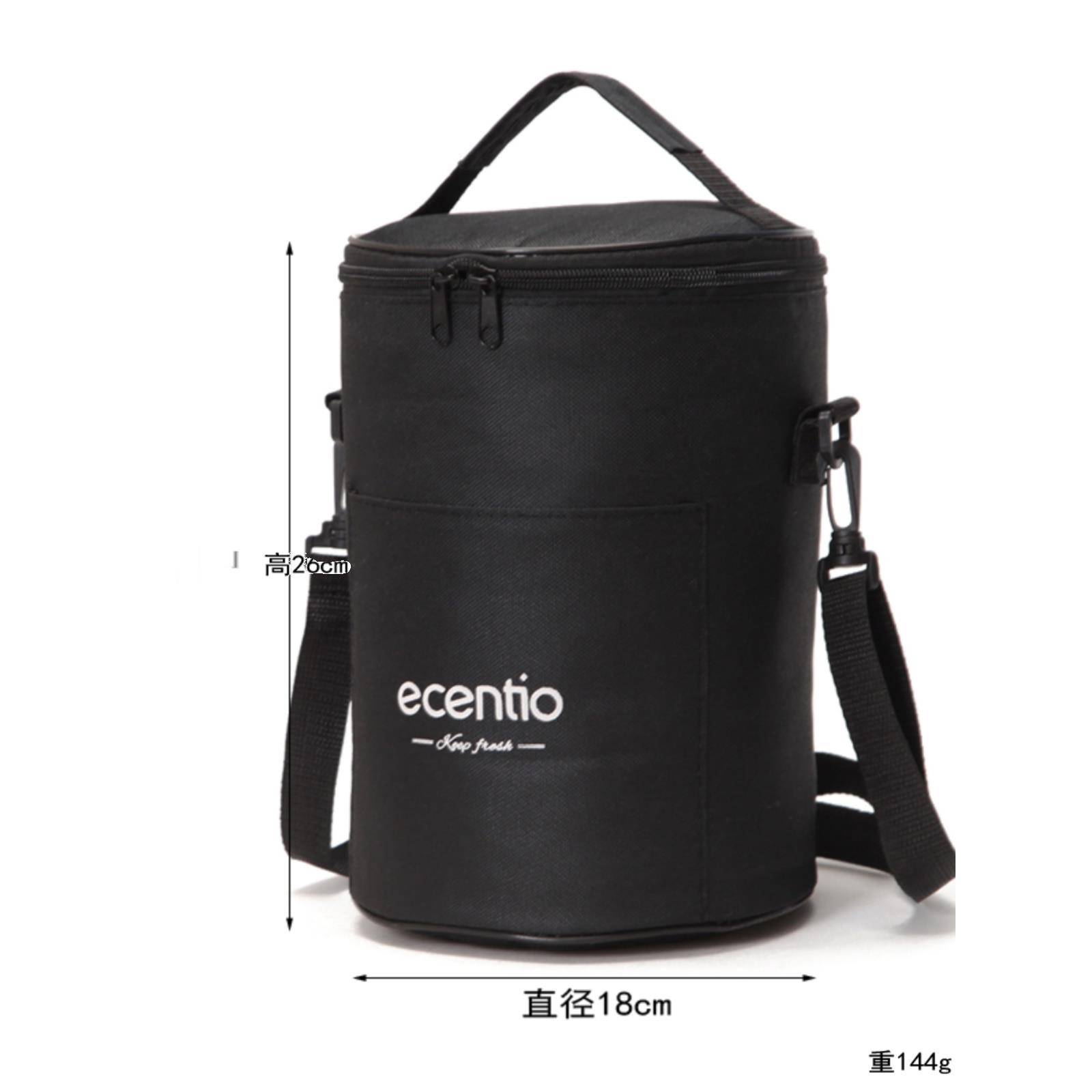 圆筒形车载户外野餐保温包保鲜冰包 午餐保温 户外露营保温袋