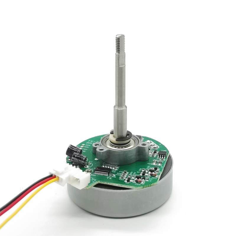 直流无刷马达变频风扇马达24V循环风扇PWM电机D轴外转子YZD-X02