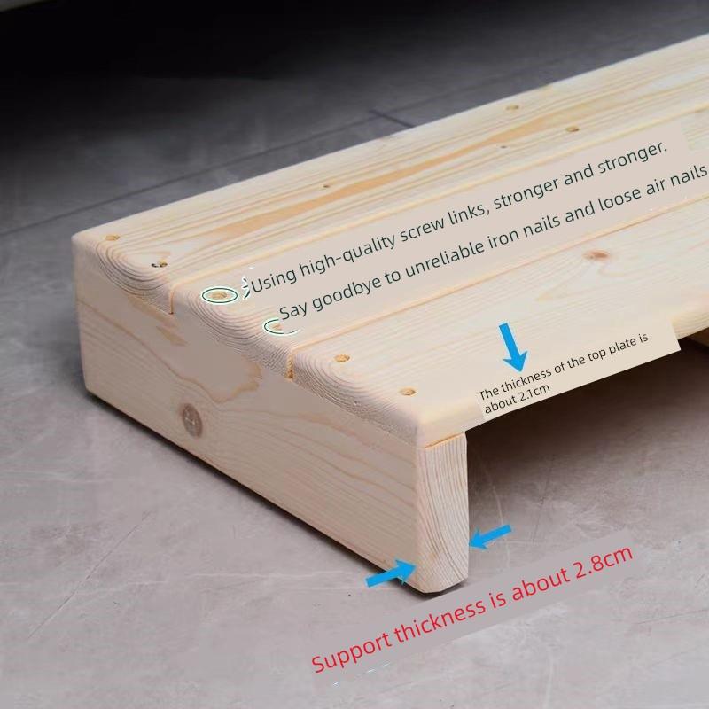 实木脚踏台阶脚踩板厨房垫脚凳楼梯踏板办公搁脚阳台垫高踏脚凳