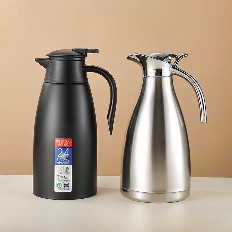 304不锈钢保温水壶商业酒店餐厅茶室茶壶定制保温水壶真空保温茶