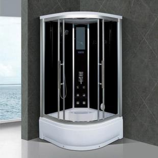 整体浴室扇形弧形一体式淋浴家用冲浪蒸汽带浴缸洗澡沐浴房