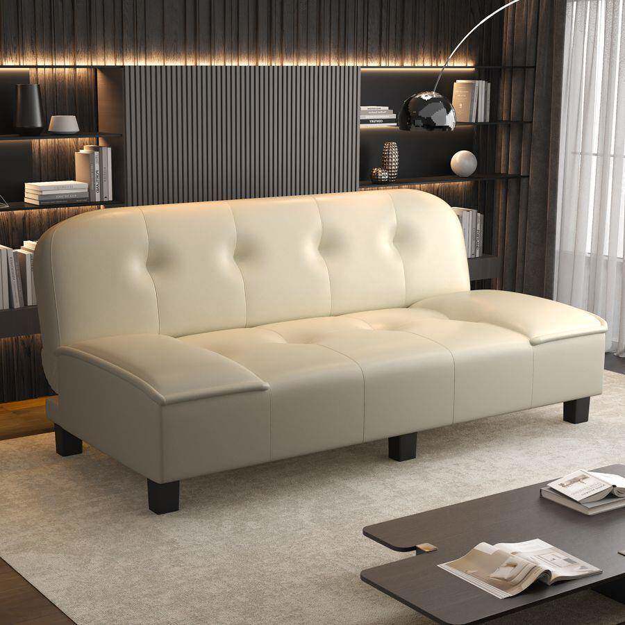 可折叠两用布艺沙发床可拆洗办公室出租房简易沙多功能折叠沙发床