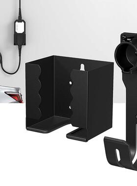 壁挂式汽车充电器挂钩汽车充电盒支架适用于SAEJ1772充电连接器