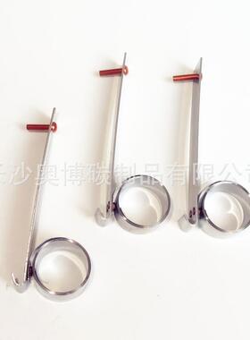 NCC63424.5x38.1x102mm碳刷支架配套压簧直流电机配件不锈钢压簧