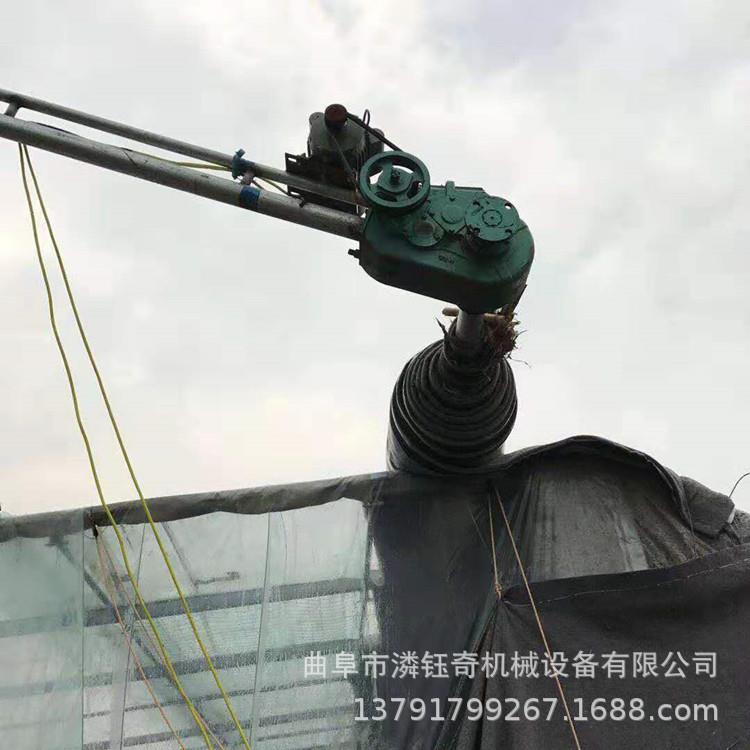 大棚保温被卷放机小五轴大棚卷帘机潾钰奇大棚卷帘机