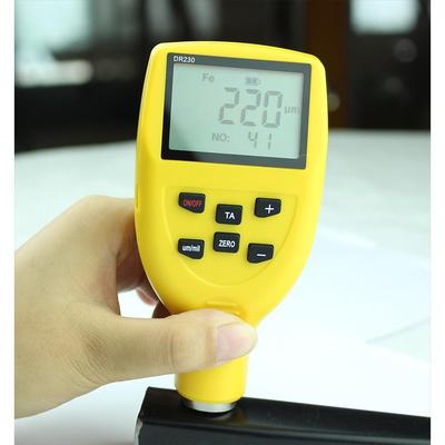 东如升级版DR220230涂层测厚仪油漆涂料喷粉喷塑电泳镀层膜厚仪