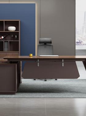 老板桌简约现代大班台总裁办公桌主管经理桌AD-18106/20106