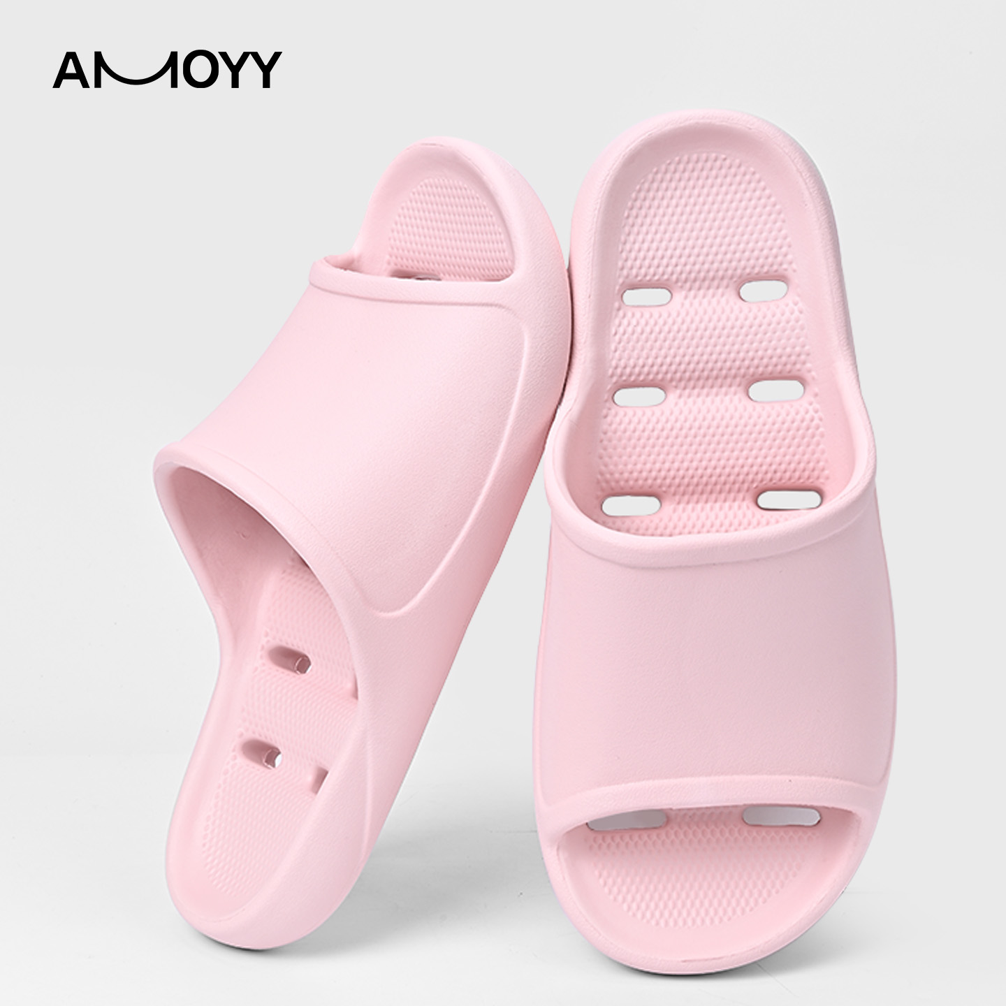 amoyy浴室拖鞋女洗澡专用