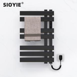 电热毛巾架浴室卫生间浴巾架智能恒温碳纤维加热烘干毛巾杆R530